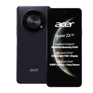 Acer Super ZX 5G (Lunar Blue, 6GB RAM, 128GB Storage) | 120 …