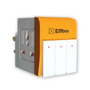 EMBOX 3 Pin Multi Plug Adapter with Individual Switch 3 Pin …