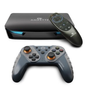 EvoFox Game Box V2 TV Gaming Console With Smart Remote and G…