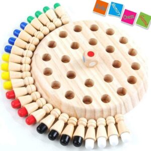 WireScorts Wooden Memory Match Stick Chess Game, BLOWEST Col…