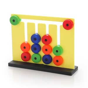 ZUDO TOYS Learning Colour And Pattern Matching Montessori Sl…