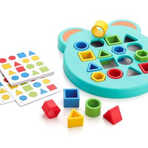 ZUDO Shape Matching Game Color Sensory Educational Toy, Chil…