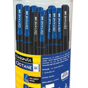 Classmate Octane Gel – Jar of 25 pens (assorted) –