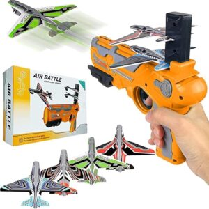 VGRASSP Catapult Toy Airplane, Pistol Shooting Game Toy Gun …