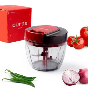 Cüraa by YFL home ChopLab Lite Manual Chopper | 650 ml Porta…