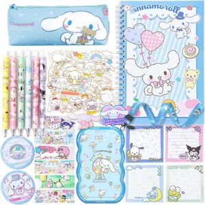 BOSSNUOK Kawaii Cinnamoroll School Supplies Set- Stationery …