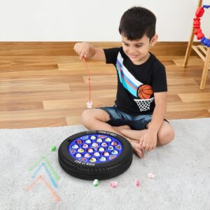 Amazon Brand – Jam & Honey Musical Board Game Fish Game with…