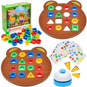 Zest 4 Toyz Geometrical Shape & Color Sorting Puzzle Game wi…