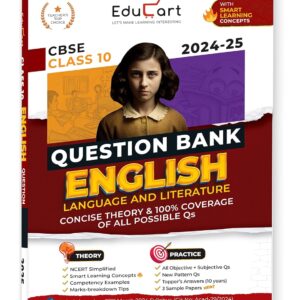 Educart CBSE Question Bank Class 10 English 2024-25 (As per …